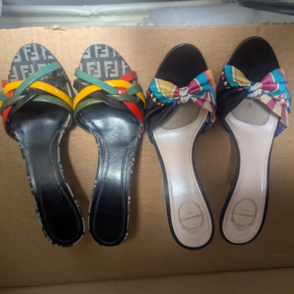 Fendi - Emilio Pucci  heels
